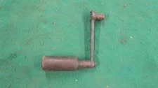 Antique  Phonograph Crank Handle Old Music Box Phonograph Regina Part Estate