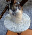 SIGNED JILL BALLERINA 1989 LTD ED BRONZE SCULPTURE 1/21 BY EP DALDOS AFTER DEGAS — photo 4
