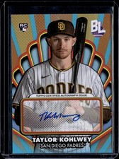 2024 Topps Big League #OAA-TK Taylor Kohlwey Opening Act Autographs