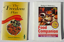 Weight Watchers the Freedom Plan 1996 Food Companion Program Books