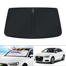KUST Windshield Sun Shade for 2014-2020 Audi A3, Window Sunshade UV Protector