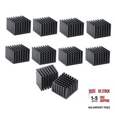 10pcs 28 x 28 x 20mm Aluminum Heatsink Cooler Circuit Board Cooling Fin for