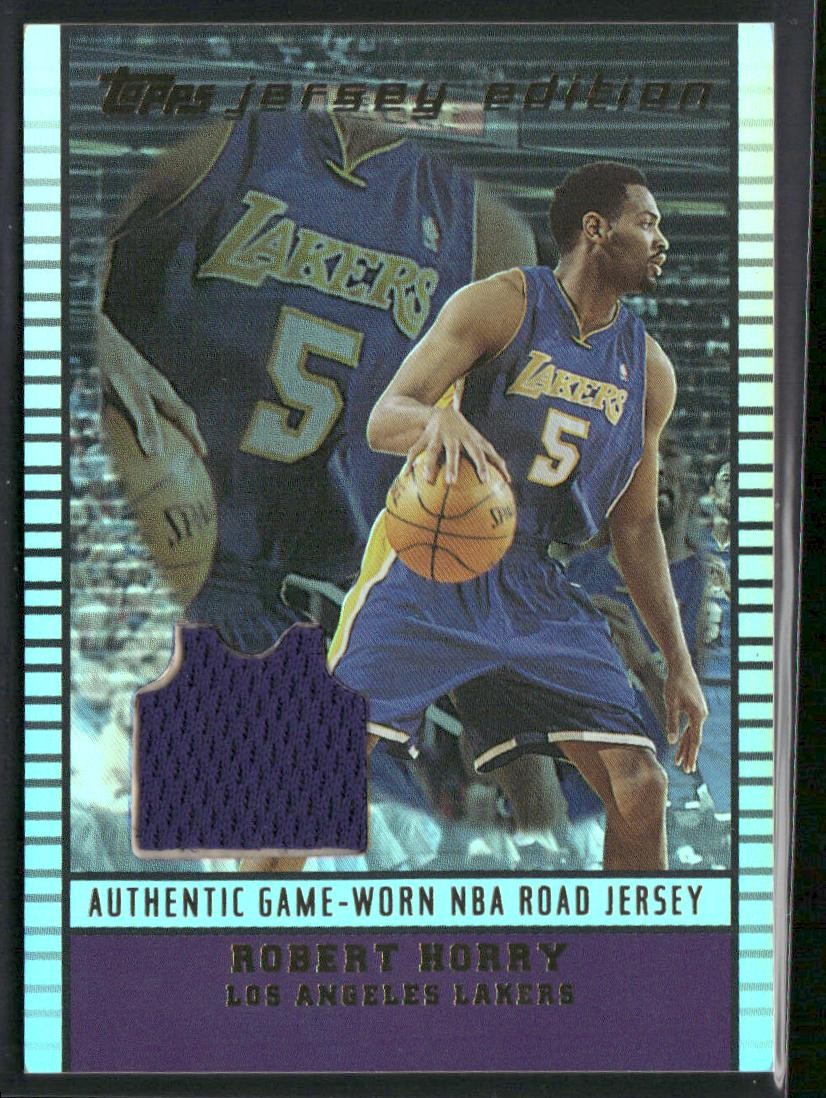 2002-03 Topps Jersey Edition #je RHO Robert Horry