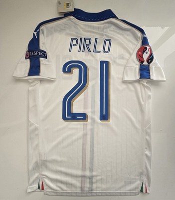 2016/17 PUMA ITALY #21 PIRLO AWAY STADIUM SOCCER JERSEY 748922 02