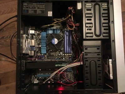 Gaming PC | CPU i7-2600K | GPU 1GB GTX 550Ti | 8GB HyperX RAM | ASUS P8Z68-V