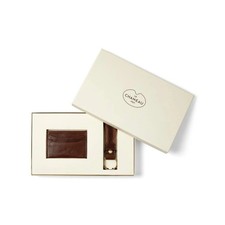 Le Chameau Key Ring  Card Wallet Gift Set Leather Keychain Cardholder