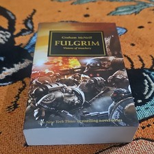 Black Library Softcover Warhammer 40K Horus Heresy Fulgrim Visions of Treachery
