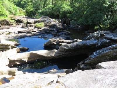 Photo A3 River Massan in Argyll Forest Park Benmore/NS1385  c2018