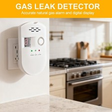LPG Gas Alarm and Natural Gas Leak Detector Sensor for Home Kitchen NEW
