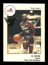 1989-90 Procards CBA Tulsa Fast Breakers 148 Al Gipson BXCP53
