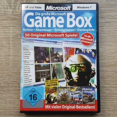 PC Spiel Die große Microsoft Game Box 50 Spiele in Hülle