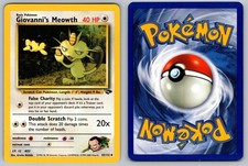 Pokemon : Gym Challenge Giovanni's Meowth 43/132 Uncommon Unlimited NM on eBay