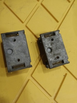 69 mustang pair of door glass guides(original)1969 fastback mach
