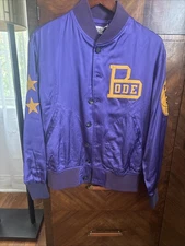 Bode Athletes Rally Jacket Purple Small Men’s  Lakers