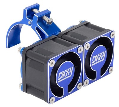 Blue DKKY RC Motor Cooling Fan Heatsink 21000 RPM for ARRMA Felony Infraction