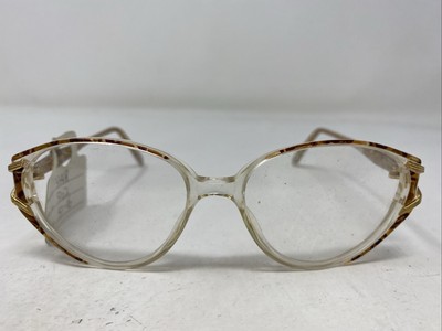 HOI TAT OPTICAL 3348 5102 51-16-135 Brown Crystal Full Rim Eyeglasses Frame JL55