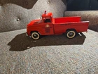 vintage tonka pickup   fire dept pickup   fire chief truck  custom