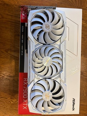 ASROCK Taichi White AMD Radeon RX 7900 XTX RGB OC 24GB Graphics Card