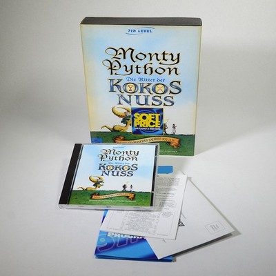 Monty Python Die Ritter der Kokosnuss | Big Box | CD | WINDOWS | 1996 7th Level