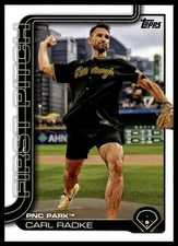 2025 Topps Carl Radke #FP-6 First Pitch