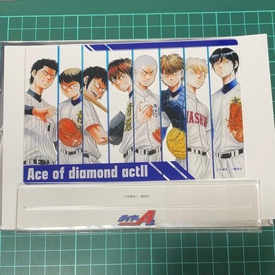 Ace of Diamond Original Acryl Postkarte Vol.4 B Gruppe