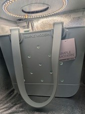 Simple Modern Medium Getaway Waterproof Seagrass Sage Beach Rubber Tote Bag