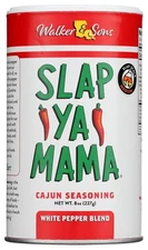 Cajun White Pepper Seasoning Blend 8 Ounce No MSG for Meat Seafood Cooking
