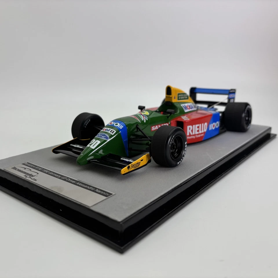 1:18 Tecnomodel Benetton B190 1990 Germany Driver Alessandro Nannini race model - Image 2 of 4