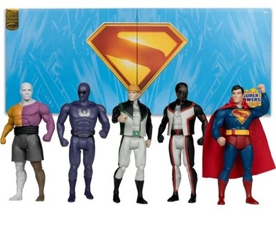 Superman Movie DC Super Powers 5-Pack Bundle Gold Label
