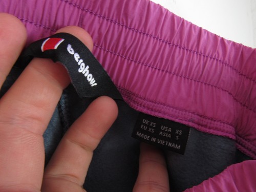 BERGHAUS Blue Pink Fleece Vibrant Slim Fit Joggers Track pants Mens XS 28"W 29"L - Picture 8 of 11