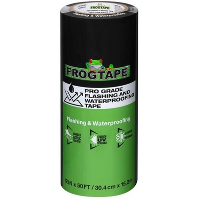 Pro Grade Flashing and Waterproofing Tape, 12 Inch Width - 50 Foot Roll, All Wea