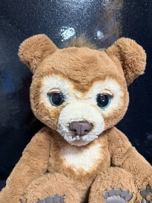 SEE VIDEO FurReal 15” CUBBY THE CURIOUS BEAR Interactive Talking