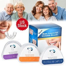 3 Stage Dental Orthodontic Teeth Corrector Braces Tooth Retainer Straighten Set