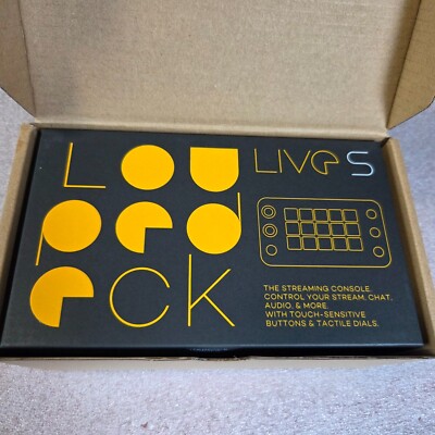Loupedeck Live S Customizable Streaming Console Control Center All In One Keypad