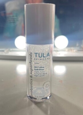 Tula Skincare 24-7 Ultra Hydration Triple-Hydra Complex Day & Night Serum 1 oz