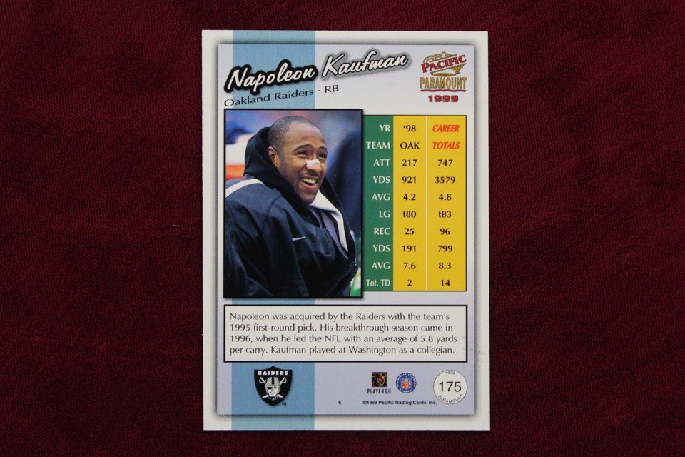 2000 Finest #85 Napoleon Kaufman Oakland Raiders | Meses sin interés