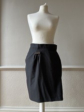 Acne women’s charcoal grey/black Pencil skirt Medium