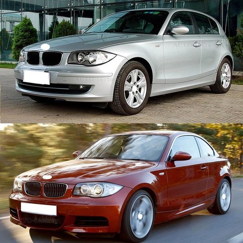 For BMW 1 Series E87 E82 E88 2003-2011 Headlight Headlamp Lens Shell Clear Pair - Foto 7 di 7