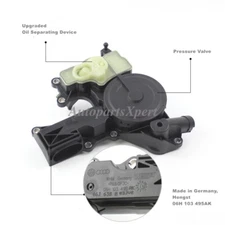 OEM Hengst Engine PCV Valve Oil Separator 06H103495AK For Audi VW 1.8T 2.0T
