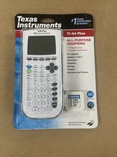 Sealed Texas Instruments 84 Plus Graphing Calculator - White