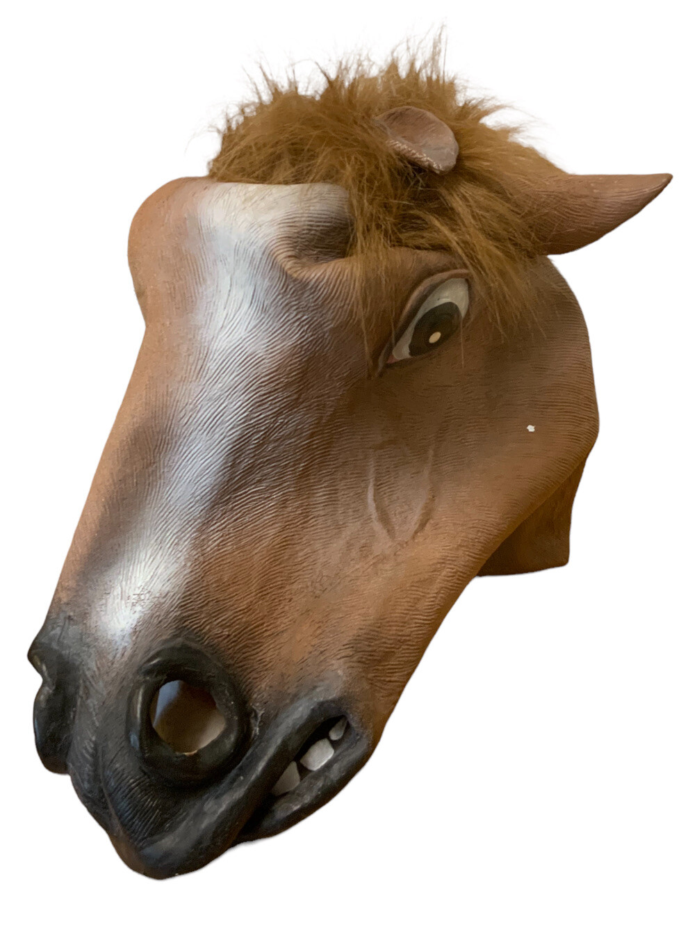 Horse Head Halloween Mask Creepy Cosplay Large Adult … Gem