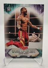 2021 Topps WWE #44 Kevin Owens The Street Profits Seth Rollins, Garza & Theory