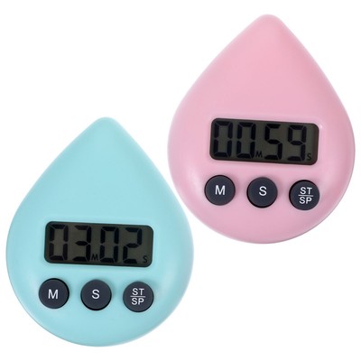  2pcs Cooking Countdown Timer Kitchen Timer Baking Timer Classroom Digital Timer