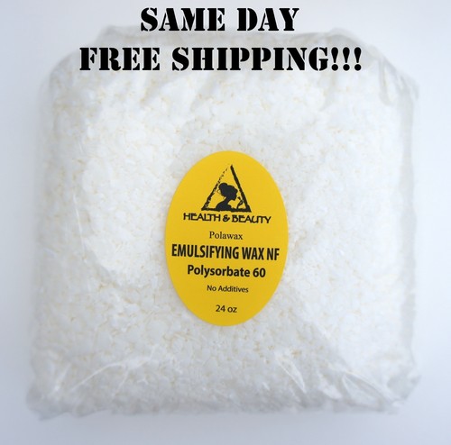 EMULSIFYING WAX NF by H&B Oils Center POLYSORBATE 60 PURE POLAWAX 24 OZ - Picture 9 of 12
