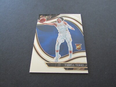 Tyrell Card Model 2020-21 NBA Select Tyrell Terry Rookie Card #270 Courtside Level Hobby ...