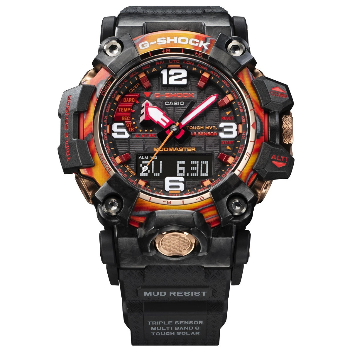 G-SHOCK Casio 40th Anniversary Flare Red Mudmaster GWG-2040FR-1AJR Japan  import
