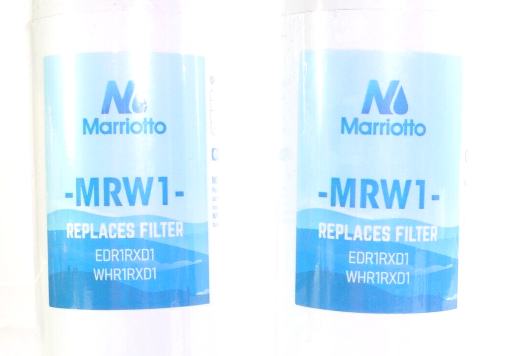 2 Pack Marriotto Refrigerator Filter MRW1 BOTHE SEALED, NO BOX