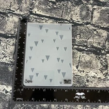 Stampin Up! ON POINT Sizzix Embossing Folder Textured