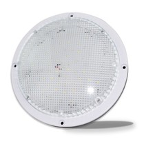 12 Volt Led Porch Dome 8.5 Scare Light Rv Cargo Trailer Van 600lm