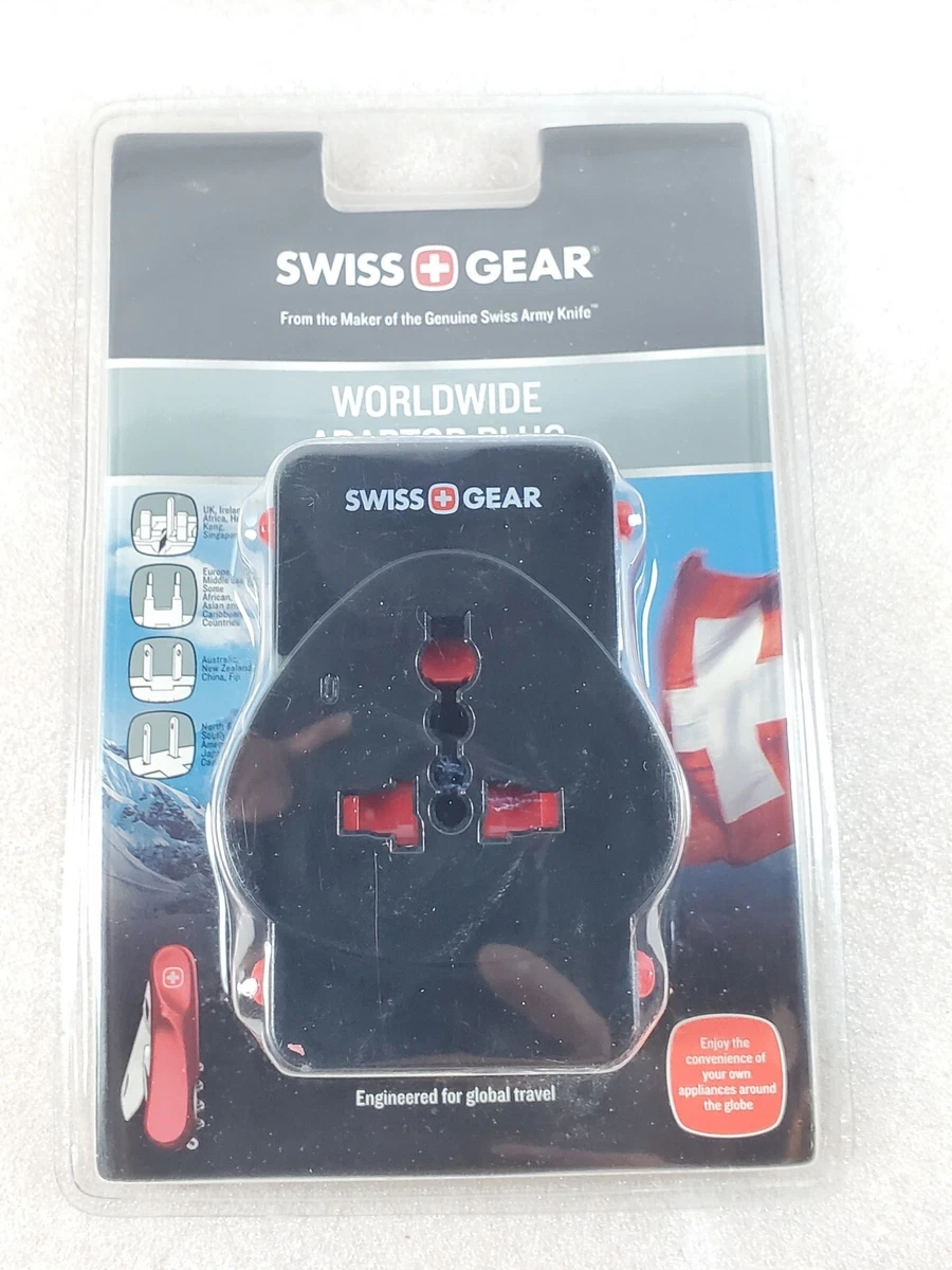New Swiss Gear Worldwide Adaptor Plug Black eBay